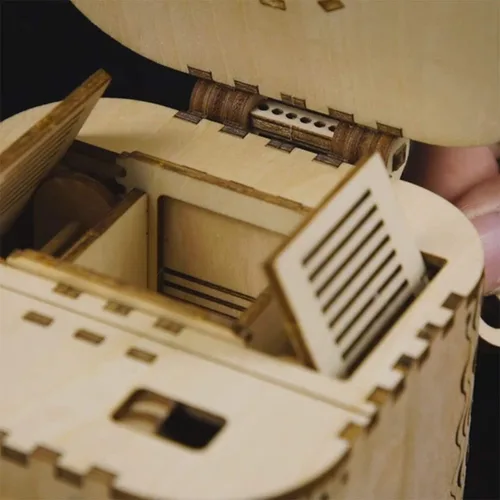 Miniatura 7 de ROKR Rompecabezas de madera 3D para adultos, divertidos kits de modelos para niños y niñas, juguetes temáticos de aventura