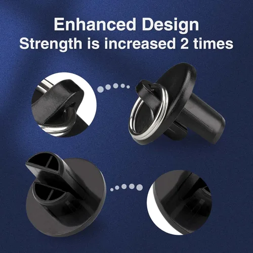 Miniatura 2 de Piezas de repuesto para persianas para exteriores con anillo, doble mejora de resistencia, resistencia a la intemperie, compatible con persianas