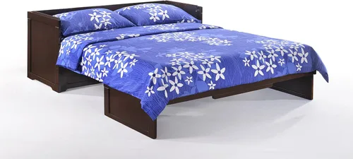 Miniatura 5 de Night & Day Murphy Cube - Cama tamaño Queen lista para montar con colchón de espuma viscoelástica SDS personalizado de 6 pulgadas (chocolate oscuro)