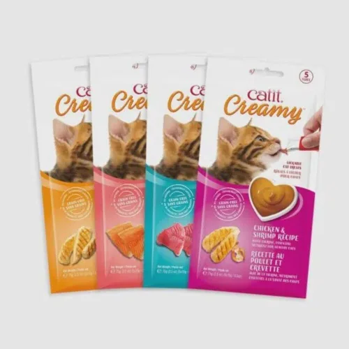 Miniatura 2 de Catit, bocadillo cremoso para gatos para lamer, bocadillo saludable para gatos, atún, paquete de 12