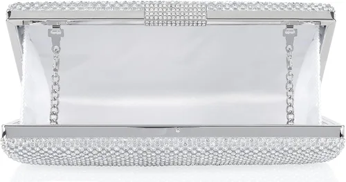 Miniatura 6 de Venoline Bolsos de noche de cristal para mujer con diamantes de imitación para mujer