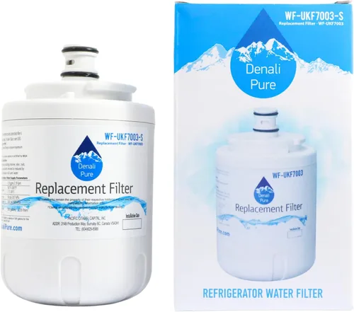 Miniatura 14 de Filtro de agua de repuesto para refrigerador JCD2389GES - Compatible con el cartucho de filtro de agua para refrigerador UKF7003