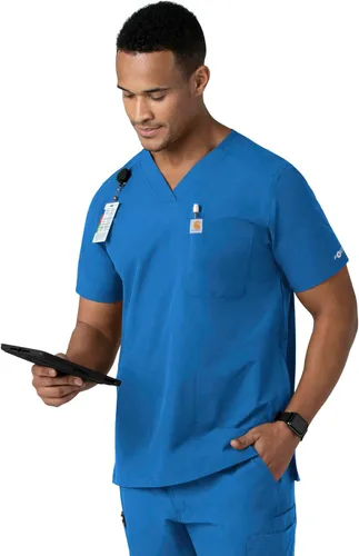 Miniatura 3 de Carhartt Camiseta con cuello en V Force para hombre