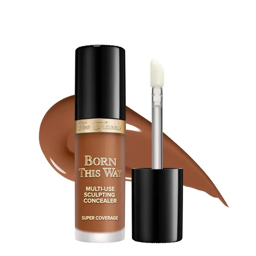 Miniatura 56 de Too Faced Born This Way Super Coverage Multi-Use Concealer Full-Coverage Hydrating Concealer for Dark Circles & Blemishes with Natural Finish