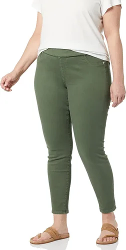 Miniatura 4 de Tienda Essentials Jegging elástico de tiro medio y fácil de poner para mujer (disponible en talla extragrande)