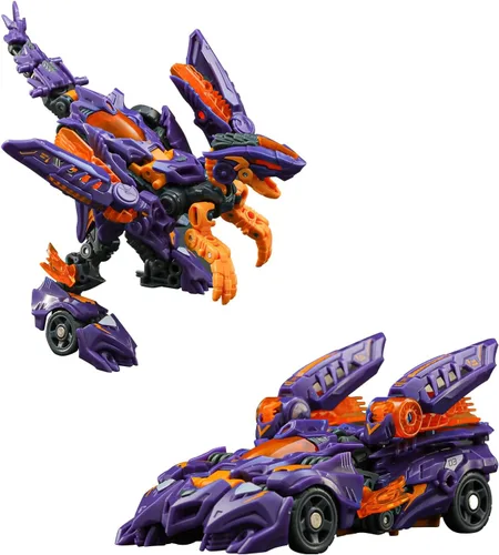 52TOYS Beastdrive BD-03 Naughty Saur - Figura de acción de juguete de deformación, juguetes de conversión en vehículo y bestia, regalo perfecto de