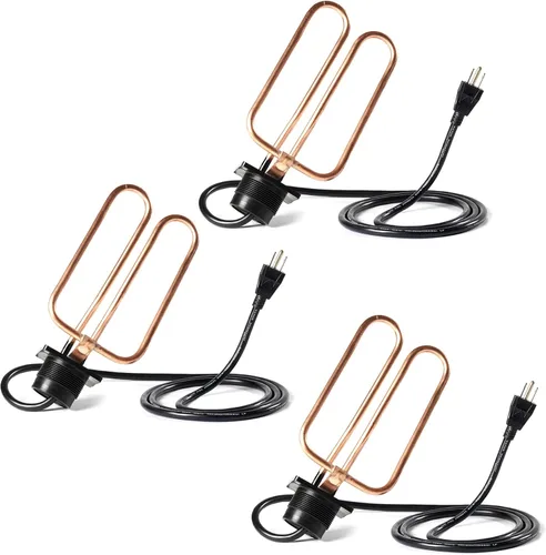Farm Innovators DPH-15 - Calentadores de tanque de agua para exteriores, tapón de drenaje de tanque de ganado, descongelante de agua diseñado para