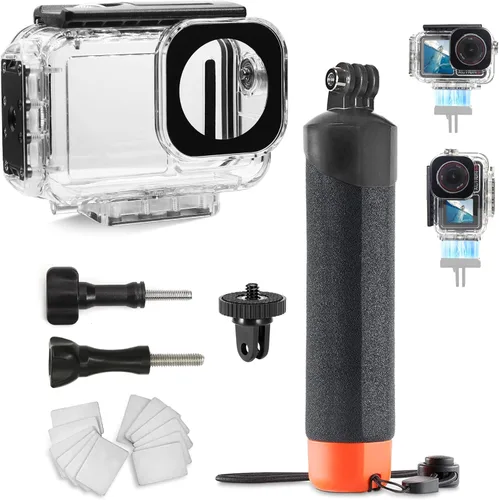 Miniatura 10 de FitStill Funda impermeable subacuática de 196 pies/196.9 ft con interfaz magnética de liberación rápida compatible con DJI Osmo Action 5 Pro/Action