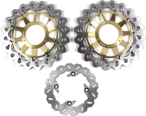 Miniatura 9 de Arashi Rotores de disco de freno delantero y trasero para Honda CBR600RR 2003-2020 Accesorios de repuesto de motocicleta CBR 600 RR CBR600 600RR