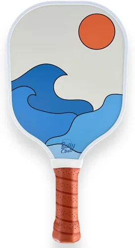 Miniatura 12 de Rally Club Paletas de pickleball para hombres y mujeres Núcleo compuesto de panal de fibra de carbono Ligero duradero Diseño único elegante