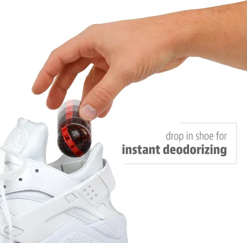 Miniatura 20 de Sof Sole Sneaker Balls - Bolas desodorizantes para zapatos, bolsas de gimnasio y casilleros, 1 par, Soccer