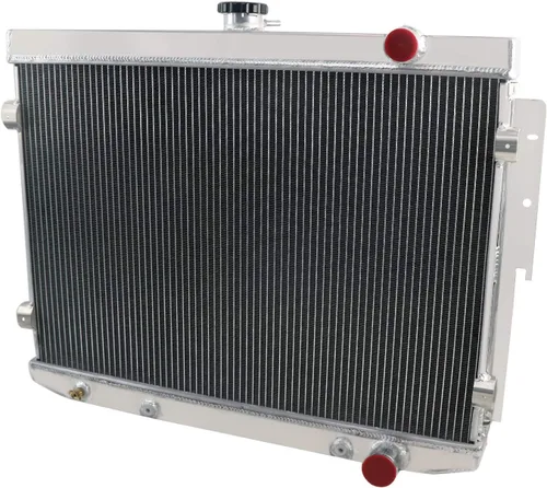 Miniatura 2 de Radiador de 4 filas compatible con Dodge Charger Plymouth Sebring Chrysler Newport V8 6.6L 1973-1978