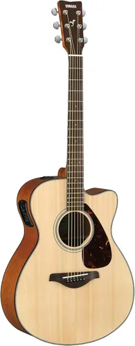 Yamaha fg820 Guitarra Acústica, color natural, Natural