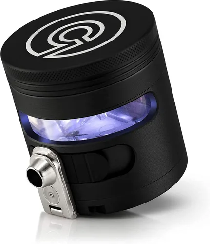 Miniatura 8 de Cloudious9 - Tectonic9 Molinillo Manual Dispensador Automático Grande de 2.5" de Aleación de Aluminio (Negro), Solo para Hogar y Cocina