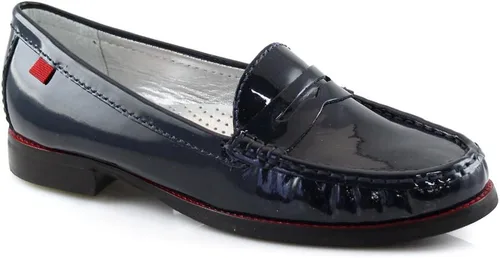 Miniatura 7 de Mocasines Penny de piel auténtica cómodos sin cordones para mujer