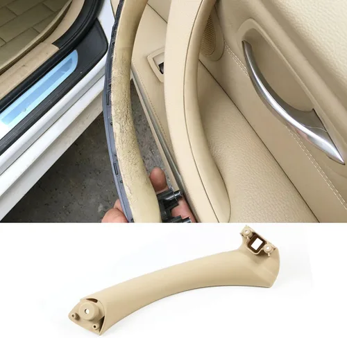 Miniatura 14 de Jaronx Kit de repuesto para manija de puerta BMW Serie 3 E90/E91, cubierta exterior del lado del pasajero+tirador de puerta para BMW 316 318 320 323