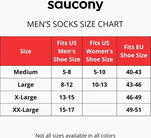 Miniatura 3 de Saucony Calcetines RunDry Bolt Performance No-Show para hombre, disponibles en tallas M-XXL (6, 12, 18 pares)