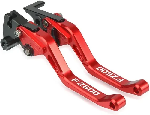 Miniatura 8 de DOUKI Para Yamaha FZ600 1987 1989 1988 FZ 600 FZ600 Accesorios de motocicleta Palancas de embrague de freno corto Palanca ajustable de aluminio CNC