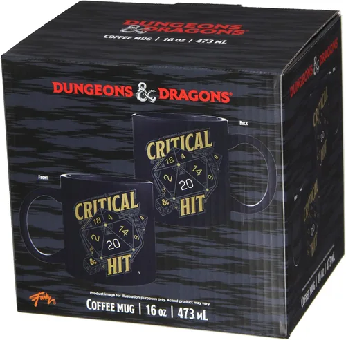 Miniatura 4 de Dados Dungeons and Dragons Critical Hit D20 de 16 onzas