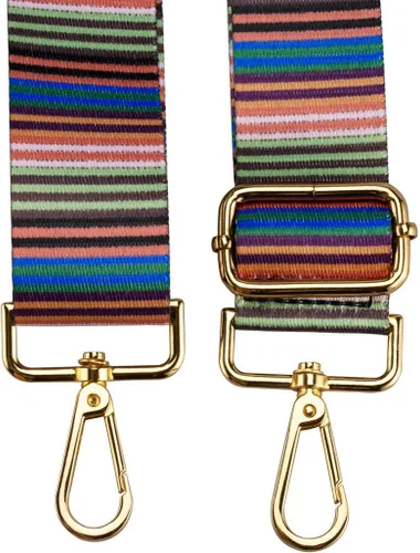 Miniatura 4 de ZANQANO - Correa de repuesto para bolsa bandolero, ajustable, estilo guitarra, multicolor