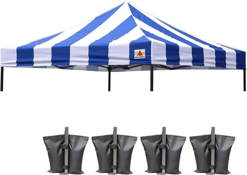Miniatura 81 de ABCCANOPY - Toldo de repuesto para carpa desplegable (10x10 pies, beige)