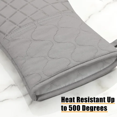 Miniatura 3 de Manoplas de horno para toallas de cocina y paños de cocina, juego de soportes para ollas, guantes de cocina, paños de cocina resistentes al calor