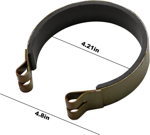Miniatura 2 de Hoypeyfiy Kit de pasador de banda de freno de 4 pulgadas, cable de acelerador de 70 pulgadas, repuesto para Azusa 2251/2251-B Go Kart, repuesto
