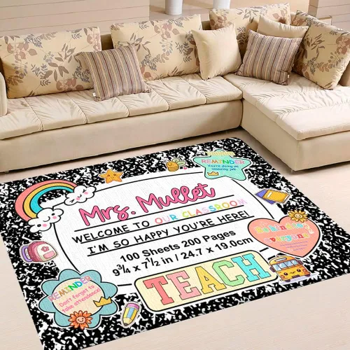 Miniatura 18 de Alfombras de aula para niños, alfombra colorida del alfabeto para dormitorio de niños, alfombra educativa para niños para sala de juegos, alfombra
