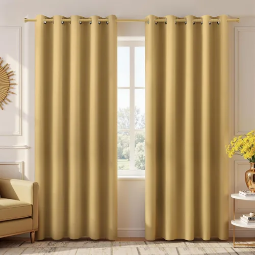 Miniatura 150 de Cortinas opacas de 72 pulgadas extra anchas para dormitorio, puerta corrediza de vidrio y patio, 2 paneles con ojales para oscurecer ventana grande