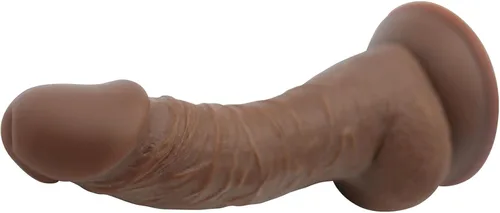 Miniatura 2 de Consolador de sensación real con base de ventosa, juguete realista para estimulación del punto G, eje firme y flexible, orgasmos internos intensos