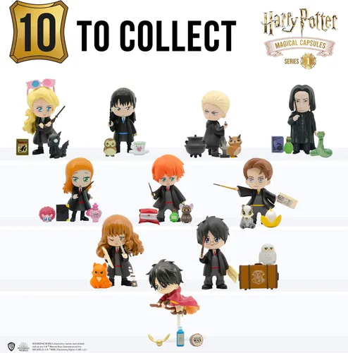 Miniatura 6 de YuMe Mercancía oficial de Harry Potter, cápsulas mágicas, regalos para niños, niñas, mujeres y hombres adultos, serie 1 (paquete de 2)