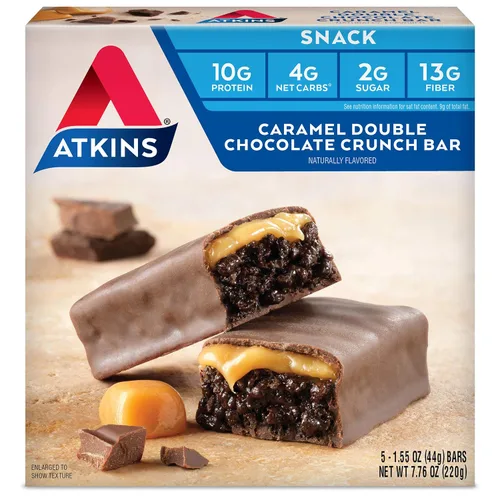 Miniatura 13 de Atkins Galletas de proteína crocantes, 305405, Peanut Butter, 1