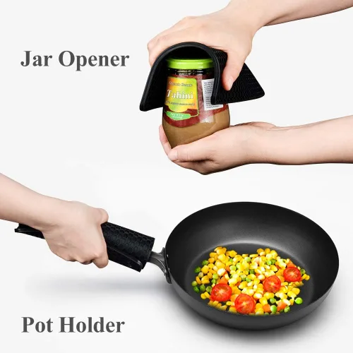 Miniatura 4 de Alfombrillas de silicona para platos calientes, almohadillas calientes para encimera de cocina, posavasos antideslizantes, resistentes al calor