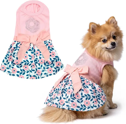 Miniatura 121 de Parisian Pet Chambray - Vestido para perro - Ligero sin mangas para perro, niña, talla XS Chambray en general