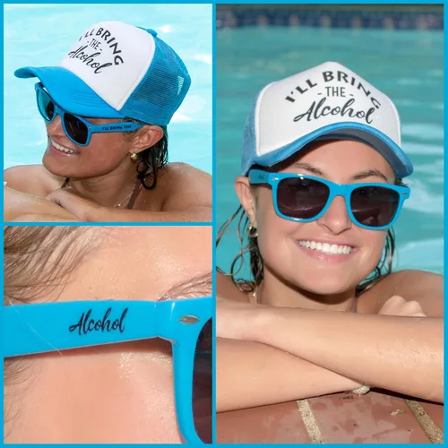 Miniatura 2 de Funky Junque Gorra de béisbol de malla para mujer, para despedida de soltera