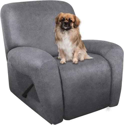 Miniatura 76 de ANARACHON Fundas para Sillas Reclinables Tipo Cuero, 4 Piezas Funda para Sillón Reclinable Lazy Boy, Protector de Muebles - Funda Suave Lavable
