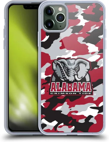 Miniatura 250 de Head Case Designs Funda de gel suave con licencia oficial de la Universidad de Alabama UA Collage compatible con Apple iPhone 13 Pro Max