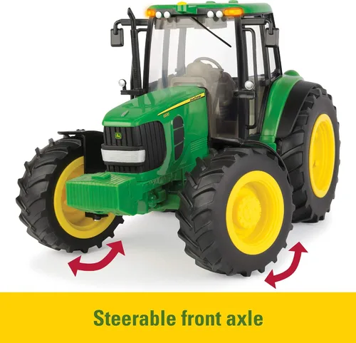 Miniatura 7 de 1/16 John Deere Big Farm 6930 Tractor con vagón Juego imaginativo para bebés