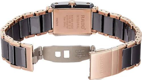 Miniatura 5 de Rado Reloj de cuarzo suizo con diamantes integrales para mujer Negro - Movimiento de cuarzo