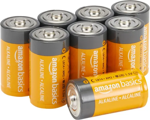 Miniatura 7 de Amazon Basics Paquete de 24 pilas alcalinas multiusos de celda C, 1.5 voltios, 5 años de vida útil