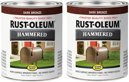 Miniatura 17 de Pintura para acabado de metal Rust-Oleum Hammered, 1 cuarto de galón, 7215502