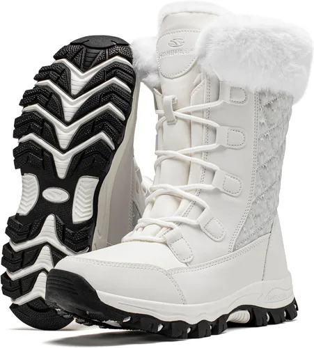 Miniatura 2 de HOBIBEAR - Botas de nieve de invierno para mujer