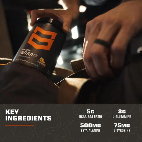Miniatura 4 de MTN OPS BCAA Powder - Suplemento en polvo de aminoácidos 2:1:1 para una rápida recuperación muscular y reparación sin azúcar ni gluten, 30