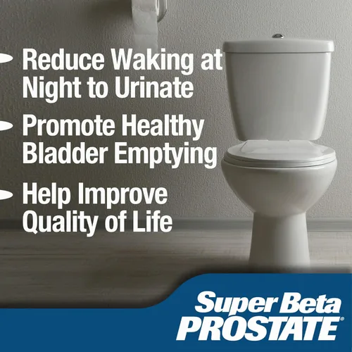 Miniatura 2 de SUPER BETA PROSTATE Suplemento de apoyo para la salud masculina - Reduce las visitas al baño, promueve el sueño, mejor vaciado de la vejiga