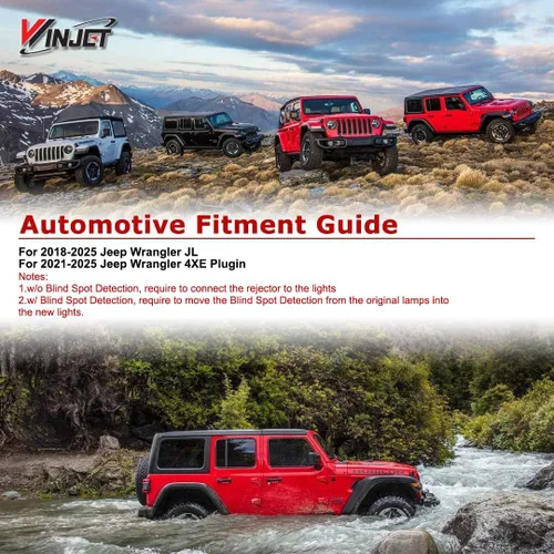 Miniatura 6 de Lámparas de cola Winjet Compatibles con Jeep [2018-2025 Wrangler JL] y [2021-2025 Jeep Wrangler 4XE Plugin] Luces traseras secuenciales LED