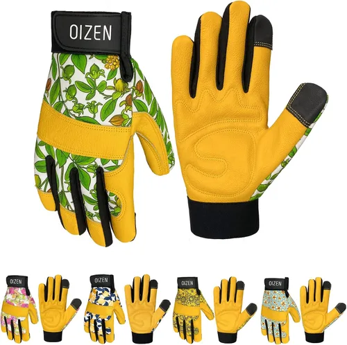 Miniatura 18 de Guantes de jardinería para hombres y mujeres, a prueba de espinas y resistentes a pinchazos, guantes de trabajo de seguridad y jardinería, regalos