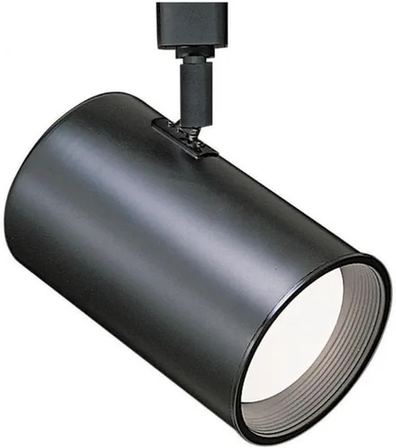 Miniatura 3 de WAC Lighting, TK-704 Línea de voltaje de pista cabeza en negro para L Track