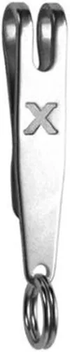 Miniatura 5 de 20 unids Clip de suspensión Llavero de acero inoxidable Clip de bolsillo Soporte portátil EDC Quickdraw Herramienta