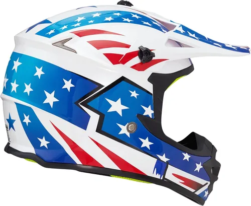 Miniatura 8 de cascos para niños y jóvenes de bicicleta todoterreno, motocross, ATV, BMX, MX, bicicleta todoterreno, casco de motocicleta J-01 con gafas y guantes