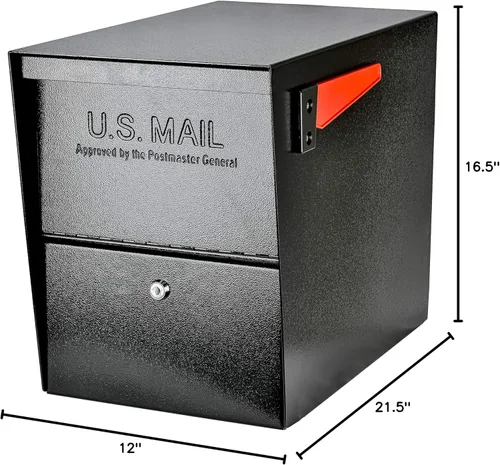 Miniatura 16 de Buzón de seguridad Mail Boss , 7206 Negro